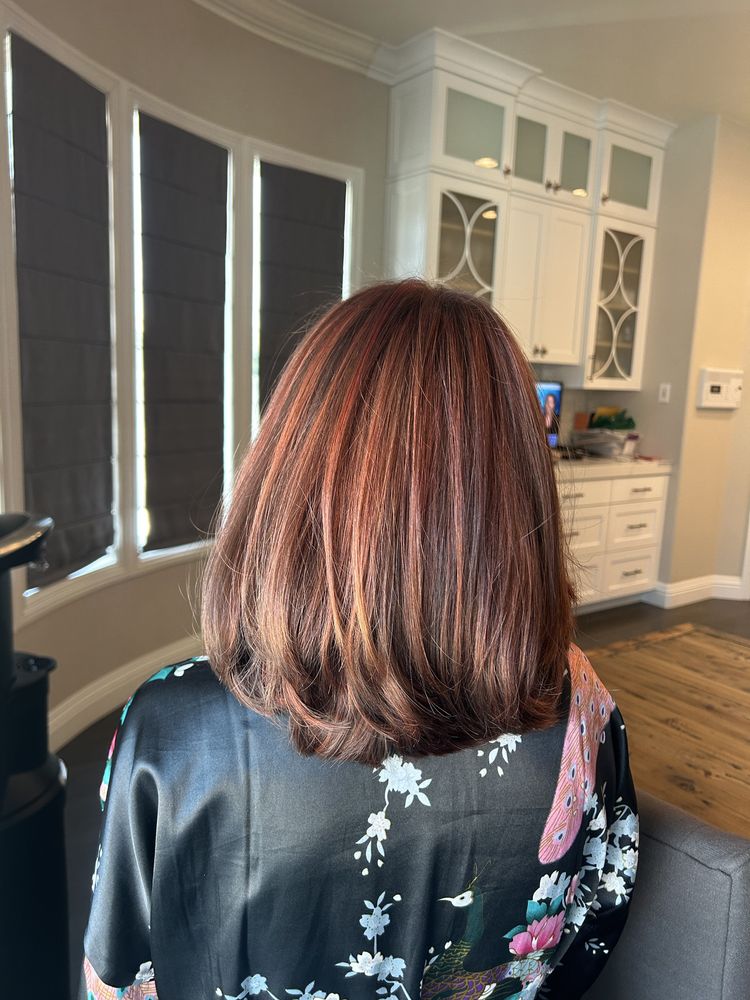 Hair transformation by Gabi Pallarini