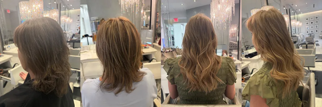 Color, Hair Extensions, Blow-dry, and Style preview