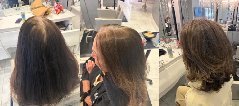 Layers, Haircut, Color, Blow-dry, and Style preview